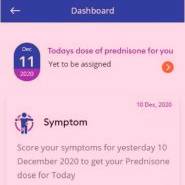 Tracking app for Steroid Taper Dosage and Management